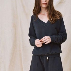 The GREAT. / The V-Neck Sweatshirt - SOLD OUT ONLINE